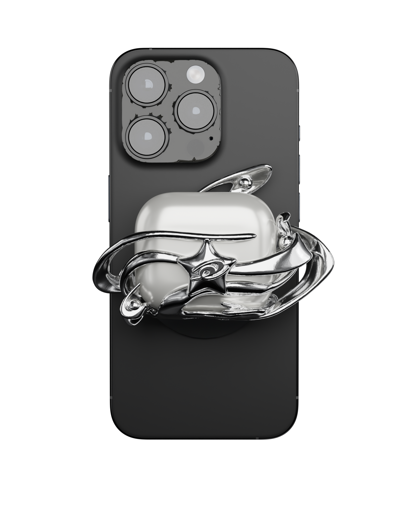 TORNADOSONG丨AirPods Phone Magnetic Case - Star - PSYLOS 1, TORNADOSONG丨AirPods Phone Magnetic Case - Star, Accessories, TORNADOSONG, PSYLOS 1